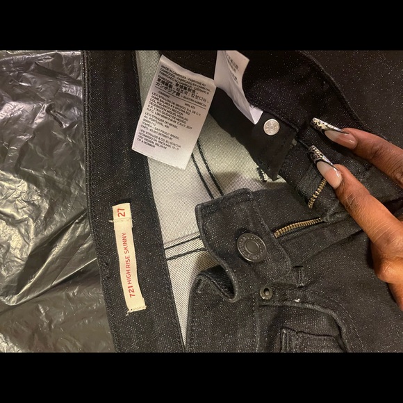 High waist skinny levi womans jeans - Picture 3 of 3